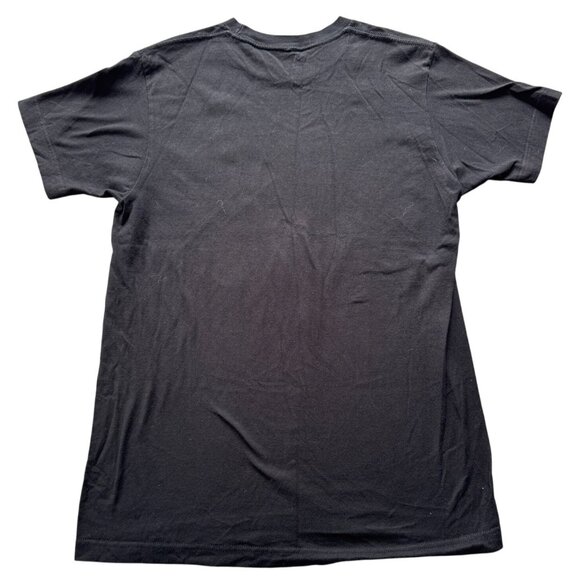 Black T-Shirt With Purple Patchwork Teddy Bear Graphic By Hot Topic 100% Cotton - Picture 2 of 6